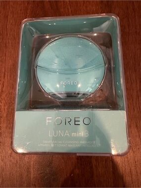 FOREO LUNA mini 3 Facial Cleansing Device - Aqua Blue